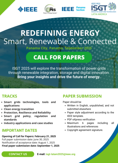 CALL FOR PAPER - ISGT LATAM 2025